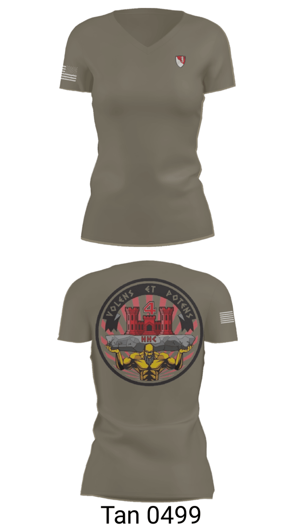 Women's Short Sleeve Vneck Shirt, , Army, Teamtime, Team time, sublimation, custom sports apparel, team uniforms, spirit wear, spiritwear, sports uniforms, custom shirts, team store, custom team store, fundraiser sports, apparel fundraiser