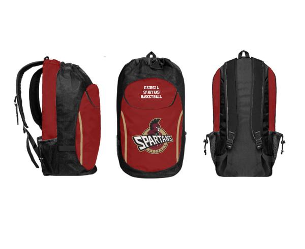 Gear Bag, Georgia Spartans Basketball, Men's Basketball, Teamtime, Team time, sublimation, custom sports apparel, team uniforms, spirit wear, spiritwear, sports uniforms, custom shirts, team store, custom team store, fundraiser sports, apparel fundraiser