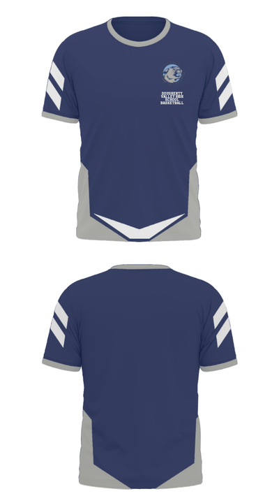 Dougherty Valley High School Basketball 17618000 Short Sleeve Performance Polo - 36