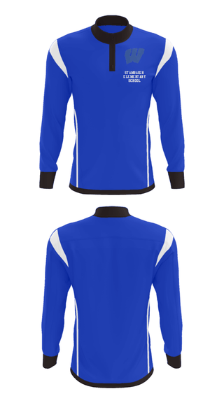 Quarter Zip Jacket, Stambaugh Elementary School, Spirit Store, Teamtime, Team time, sublimation, custom sports apparel, team uniforms, spirit wear, spiritwear, sports uniforms, custom shirts, team store, custom team store, fundraiser sports, apparel fundraiser