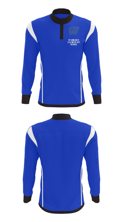 Stambaugh Elementary School 21402892 Quarter Zip Jacket - 38