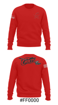 West Point-Beemer Senior High School Wrestling 73200484 Crew Neck Sweatshirt - 16