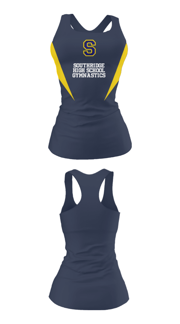 Tank Top, Southridge High School Gymnastics, Spirit Store, Teamtime, Team time, sublimation, custom sports apparel, team uniforms, spirit wear, spiritwear, sports uniforms, custom shirts, team store, custom team store, fundraiser sports, apparel fundraiser