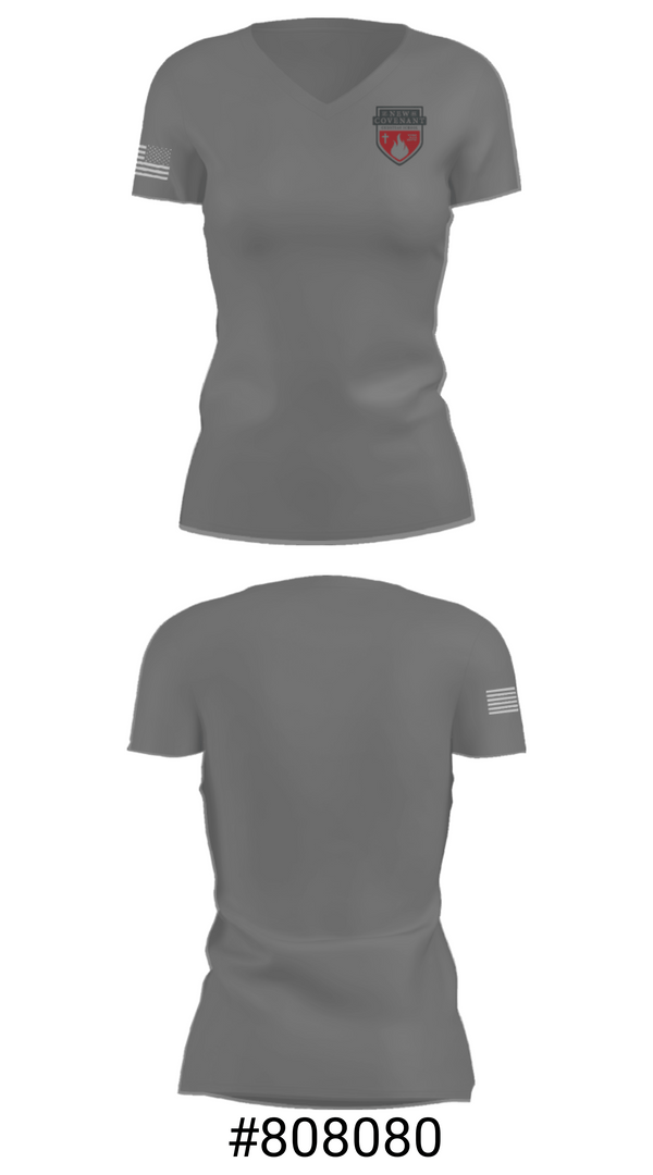 Women's Short Sleeve Vneck Shirt, New Covenant Christian School Basketball, Men's Basketball, Teamtime, Team time, sublimation, custom sports apparel, team uniforms, spirit wear, spiritwear, sports uniforms, custom shirts, team store, custom team store, fundraiser sports, apparel fundraiser