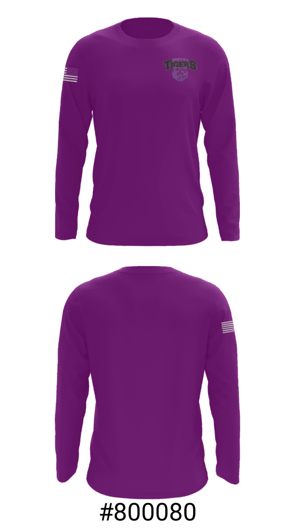 Long Sleeve Performance Shirt, Pickerington High School Central Basketball, Women's Basketball, Teamtime, Team time, sublimation, custom sports apparel, team uniforms, spirit wear, spiritwear, sports uniforms, custom shirts, team store, custom team store, fundraiser sports, apparel fundraiser