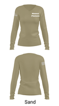 Moose Platoon 95714358 Women's Long Sleeve V-neck Shirt - 47