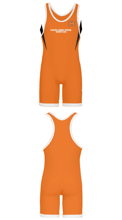 Hardin Middle School Wrestling 1403855 Wrestling Singlet - 31