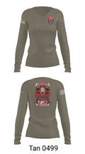 423 TC 57126457 Women's Long Sleeve V-neck Shirt - 38