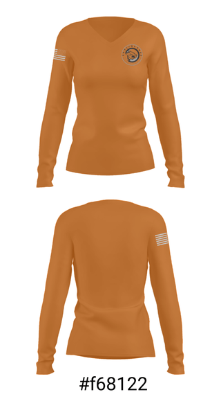 Women's Long Sleeve Vneck Shirt, Skyline Prep High School Basketball, Men's Basketball, Teamtime, Team time, sublimation, custom sports apparel, team uniforms, spirit wear, spiritwear, sports uniforms, custom shirts, team store, custom team store, fundraiser sports, apparel fundraiser