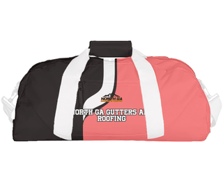 Duffle Bag, North GA Gutters And Roofing, , Teamtime, Team time, sublimation, custom sports apparel, team uniforms, spirit wear, spiritwear, sports uniforms, custom shirts, team store, custom team store, fundraiser sports, apparel fundraiser