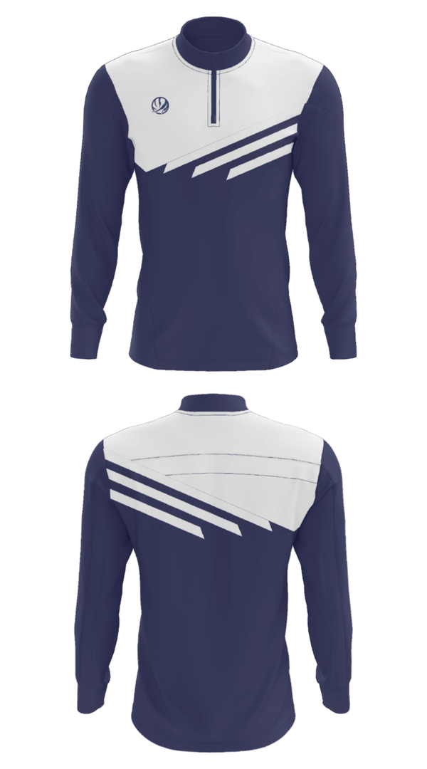 Quarter Zip Jacket, Peterborough Youth Basketball Association, Men's Basketball, Teamtime, Team time, sublimation, custom sports apparel, team uniforms, spirit wear, spiritwear, sports uniforms, custom shirts, team store, custom team store, fundraiser sports, apparel fundraiser