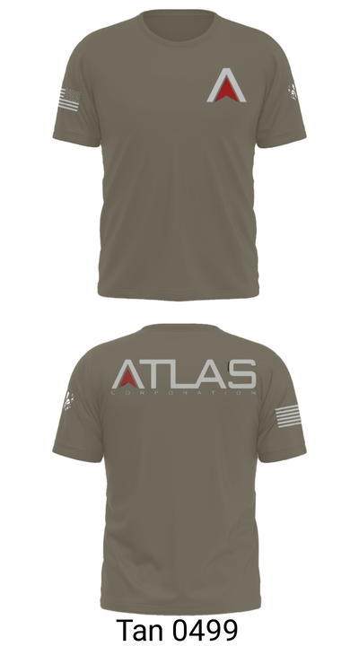ATLAS 52779746 Short Sleeve Performance Shirt - 38