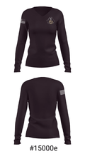 Emerson-Hubbard Jr/Sr High School 69972511 Women's Long Sleeve V-neck Shirt - 20