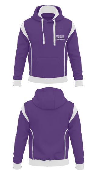 Hoodie, Stockdale High School Basketball, Women's Basketball, Teamtime, Team time, sublimation, custom sports apparel, team uniforms, spirit wear, spiritwear, sports uniforms, custom shirts, team store, custom team store, fundraiser sports, apparel fundraiser