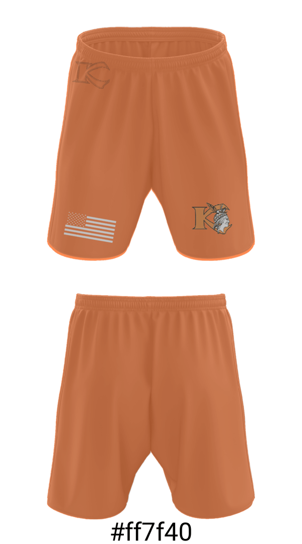 Athletic Shorts With Pockets, Keshequa High School Basketball, Men's Basketball, Teamtime, Team time, sublimation, custom sports apparel, team uniforms, spirit wear, spiritwear, sports uniforms, custom shirts, team store, custom team store, fundraiser sports, apparel fundraiser