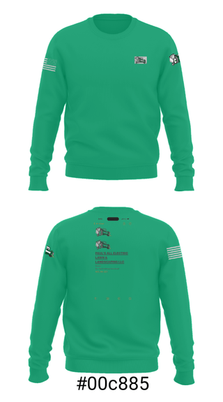 Crew Neck Sweatshirt, PAUL’S ALL ELECTRIC LAWN & LANDSCAPING, , Teamtime, Team time, sublimation, custom sports apparel, team uniforms, spirit wear, spiritwear, sports uniforms, custom shirts, team store, custom team store, fundraiser sports, apparel fundraiser
