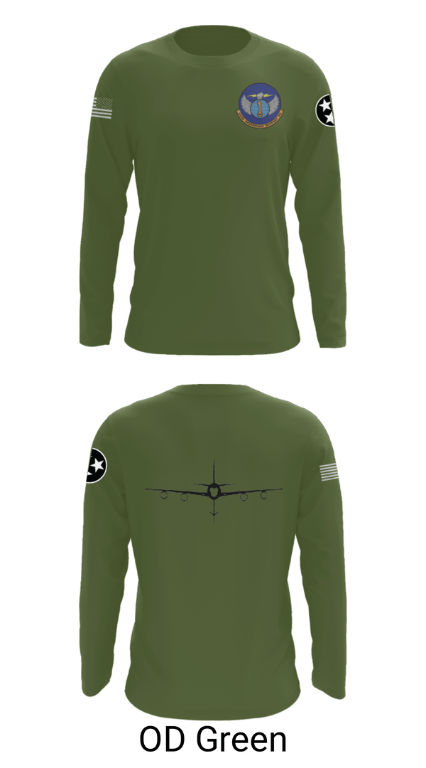 Long Sleeve Performance Shirt, 134 Operations Support Squadron, Air Force, Teamtime, Team time, sublimation, custom sports apparel, team uniforms, spirit wear, spiritwear, sports uniforms, custom shirts, team store, custom team store, fundraiser sports, apparel fundraiser