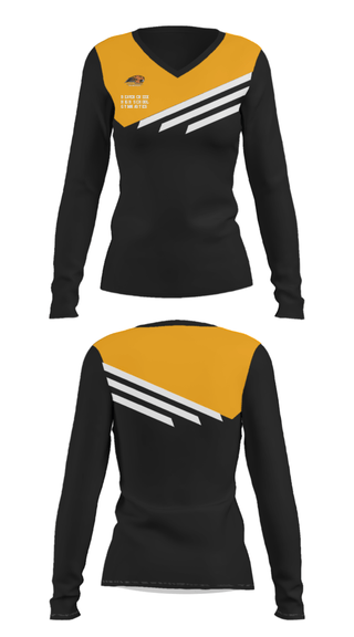 Women's Long Sleeve Vneck Shirt, Beavercreek High School Gymnastics, Spirit Store, Teamtime, Team time, sublimation, custom sports apparel, team uniforms, spirit wear, spiritwear, sports uniforms, custom shirts, team store, custom team store, fundraiser sports, apparel fundraiser