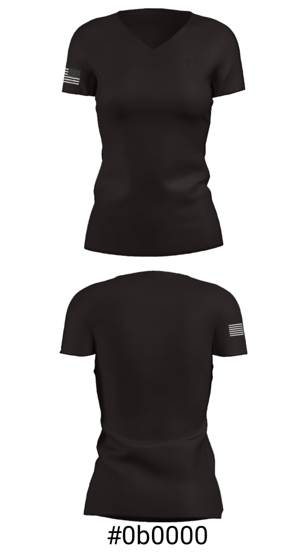 Women's Short Sleeve Vneck Shirt, Agate Elementary School, Spirit Store, Teamtime, Team time, sublimation, custom sports apparel, team uniforms, spirit wear, spiritwear, sports uniforms, custom shirts, team store, custom team store, fundraiser sports, apparel fundraiser