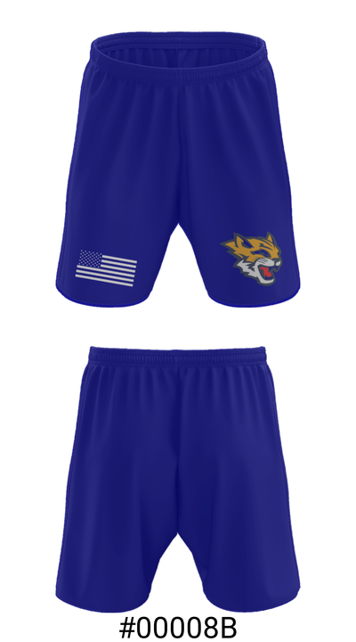 Sunnyside High School Wrestling 98168511 Athletic Shorts With Pockets - 15