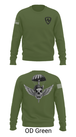 Crew Neck Sweatshirt, , Army, Teamtime, Team time, sublimation, custom sports apparel, team uniforms, spirit wear, spiritwear, sports uniforms, custom shirts, team store, custom team store, fundraiser sports, apparel fundraiser
