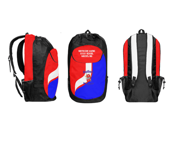 Gear Bag, Southern Wayne High School Wrestling, Wrestling, Teamtime, Team time, sublimation, custom sports apparel, team uniforms, spirit wear, spiritwear, sports uniforms, custom shirts, team store, custom team store, fundraiser sports, apparel fundraiser