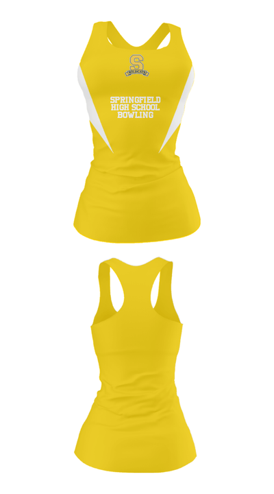 Springfield High School Bowling 98266718 Tank Top - 34