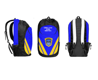 Gear Bag, Cornell High School Basketball, Men's Basketball, Teamtime, Team time, sublimation, custom sports apparel, team uniforms, spirit wear, spiritwear, sports uniforms, custom shirts, team store, custom team store, fundraiser sports, apparel fundraiser