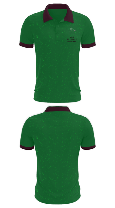 M&J GREENERY LANDSCAPE 54275960 Short Sleeve Performance Polo - 25