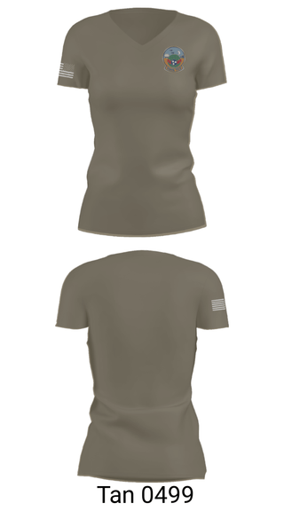 Women's Short Sleeve Vneck Shirt, , National Guard, Teamtime, Team time, sublimation, custom sports apparel, team uniforms, spirit wear, spiritwear, sports uniforms, custom shirts, team store, custom team store, fundraiser sports, apparel fundraiser