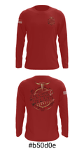 Daniel & Dylan’s bbq 50165832 Long Sleeve Performance Shirt - 18