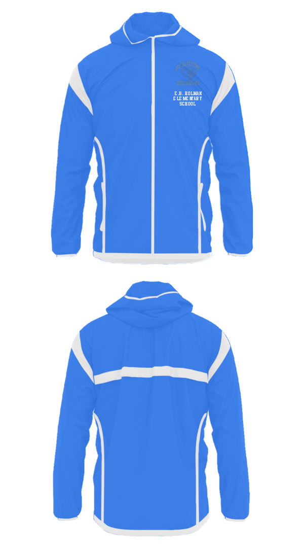 Windbreaker, E.B. Holman Elementary School, Spirit Store, Teamtime, Team time, sublimation, custom sports apparel, team uniforms, spirit wear, spiritwear, sports uniforms, custom shirts, team store, custom team store, fundraiser sports, apparel fundraiser