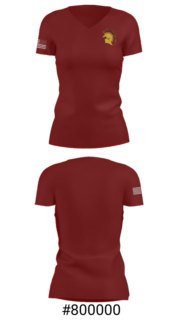 Women's Short Sleeve Vneck Shirt, Hillsboro High School Swimming, Swimming, Teamtime, Team time, sublimation, custom sports apparel, team uniforms, spirit wear, spiritwear, sports uniforms, custom shirts, team store, custom team store, fundraiser sports, apparel fundraiser