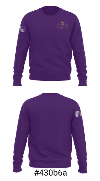 Crew Neck Sweatshirt, Concrete High School Wrestling, Wrestling, Teamtime, Team time, sublimation, custom sports apparel, team uniforms, spirit wear, spiritwear, sports uniforms, custom shirts, team store, custom team store, fundraiser sports, apparel fundraiser