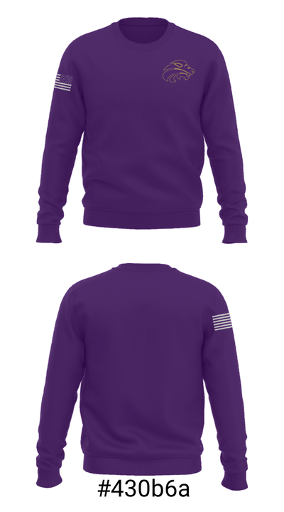 Concrete High School Wrestling 41279943 Crew Neck Sweatshirt - 16