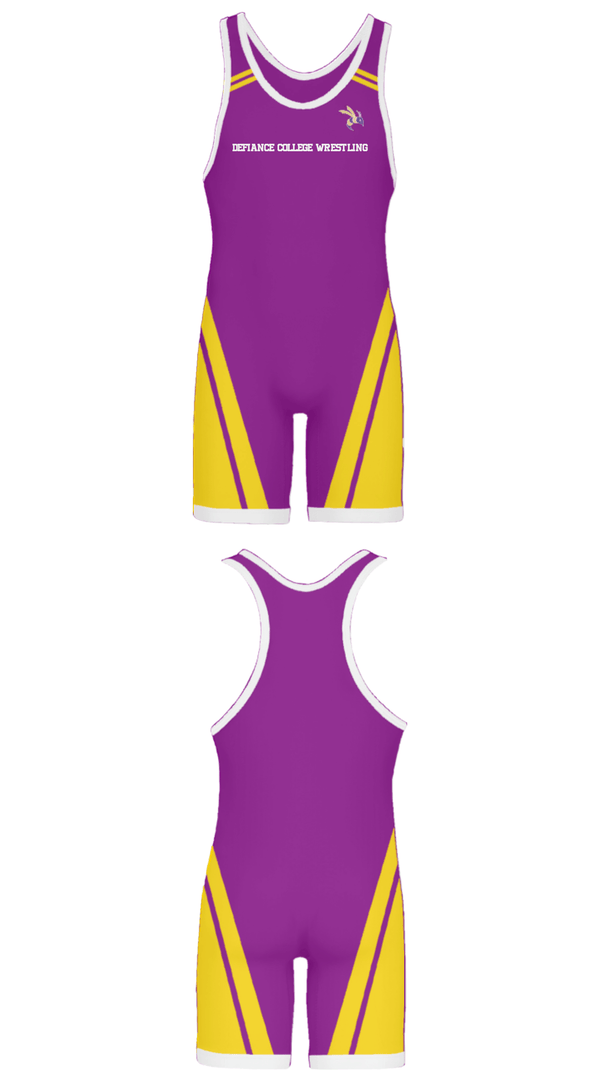 Wrestling Singlet, Defiance College Wrestling, Wrestling, Teamtime, Team time, sublimation, custom sports apparel, team uniforms, spirit wear, spiritwear, sports uniforms, custom shirts, team store, custom team store, fundraiser sports, apparel fundraiser