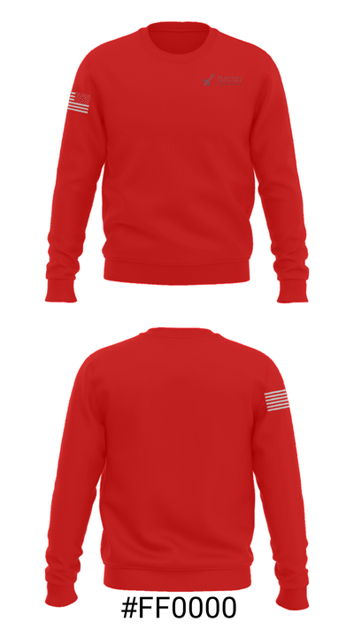Robertson Elementary School 62950581 Crew Neck Sweatshirt - 16