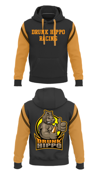 Hoodie, Drunk Hippo Racing, , Teamtime, Team time, sublimation, custom sports apparel, team uniforms, spirit wear, spiritwear, sports uniforms, custom shirts, team store, custom team store, fundraiser sports, apparel fundraiser