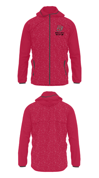 Windbreaker, Dover Area High School Wrestling, Wrestling, Teamtime, Team time, sublimation, custom sports apparel, team uniforms, spirit wear, spiritwear, sports uniforms, custom shirts, team store, custom team store, fundraiser sports, apparel fundraiser