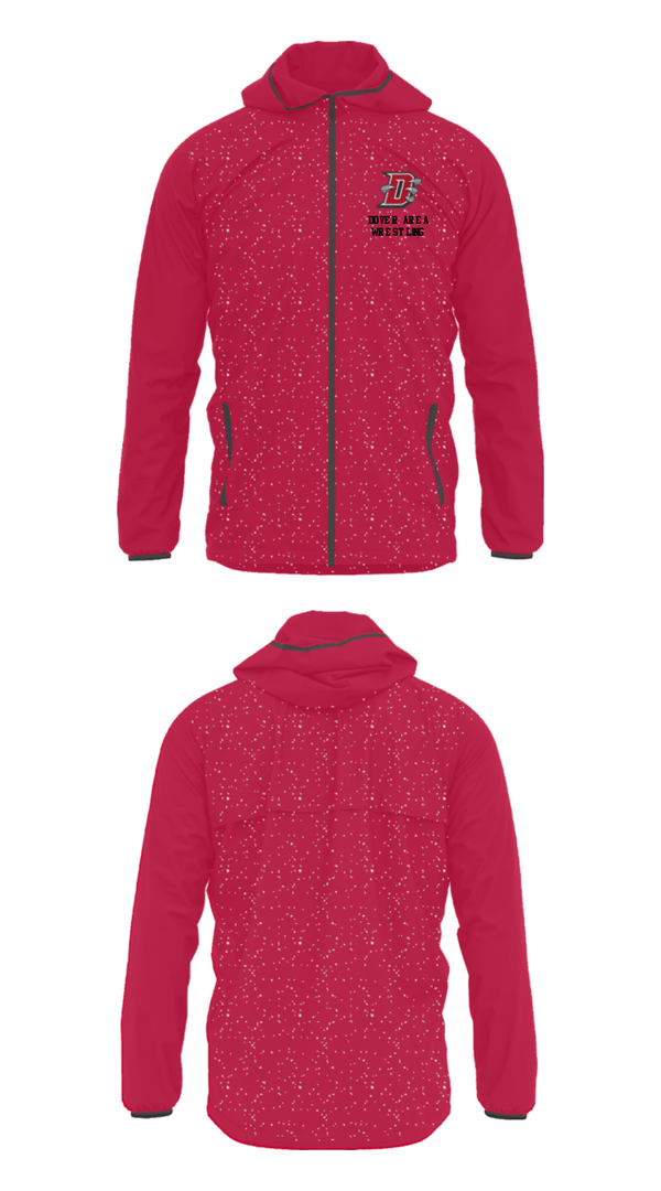 Windbreaker, Dover Area High School Wrestling, Wrestling, Teamtime, Team time, sublimation, custom sports apparel, team uniforms, spirit wear, spiritwear, sports uniforms, custom shirts, team store, custom team store, fundraiser sports, apparel fundraiser