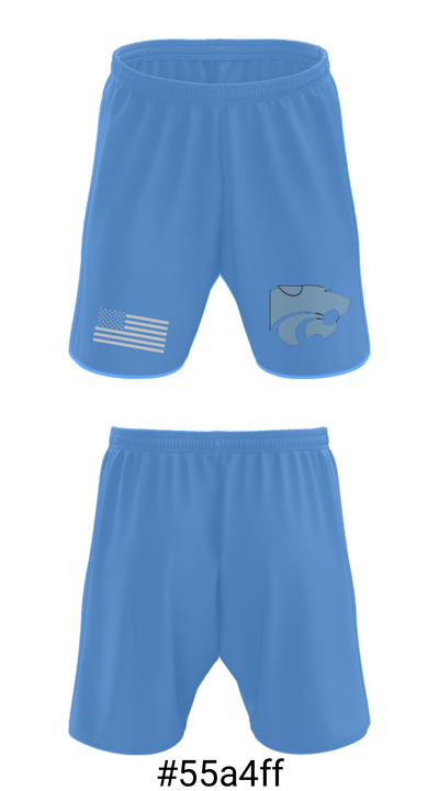 Centreville High School Gymnastics 91161928 Athletic Shorts With Pockets - 15