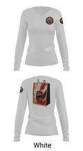The A.Z. Bag Eaters 25421472 Women's Long Sleeve V-neck Shirt - 6