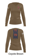 Vacaville fire 82363373 Women's Long Sleeve V-neck Shirt - 15