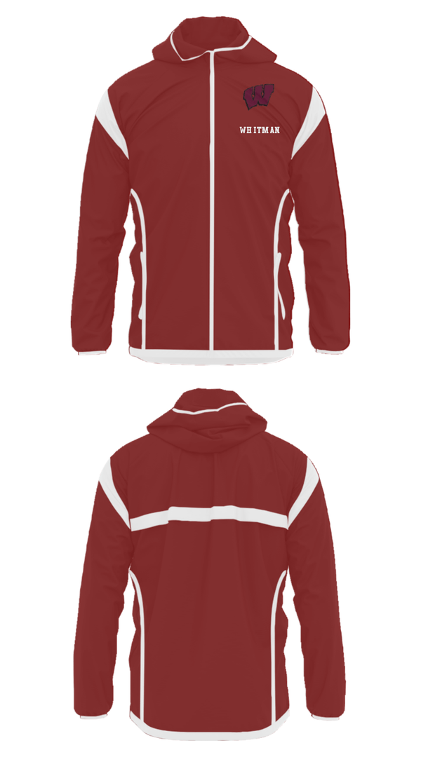 Windbreaker, Whitman, Men's Volleyball, Teamtime, Team time, sublimation, custom sports apparel, team uniforms, spirit wear, spiritwear, sports uniforms, custom shirts, team store, custom team store, fundraiser sports, apparel fundraiser