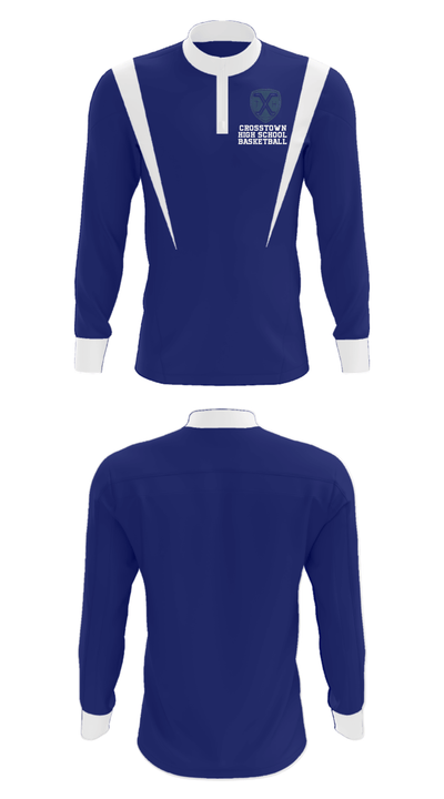 Crosstown High School Basketball 96370782 Quarter Zip Jacket - 30