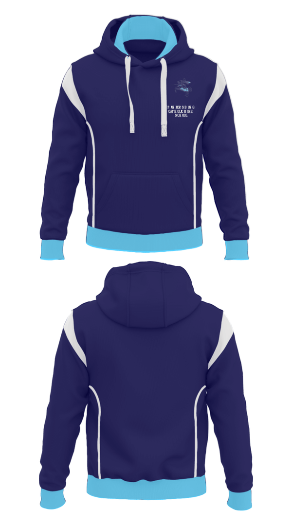 Hoodie, Parkersburg Catholic High School, Spirit Store, Teamtime, Team time, sublimation, custom sports apparel, team uniforms, spirit wear, spiritwear, sports uniforms, custom shirts, team store, custom team store, fundraiser sports, apparel fundraiser
