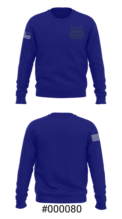 West Seattle High School Basketball 18080788 Crew Neck Sweatshirt - 16