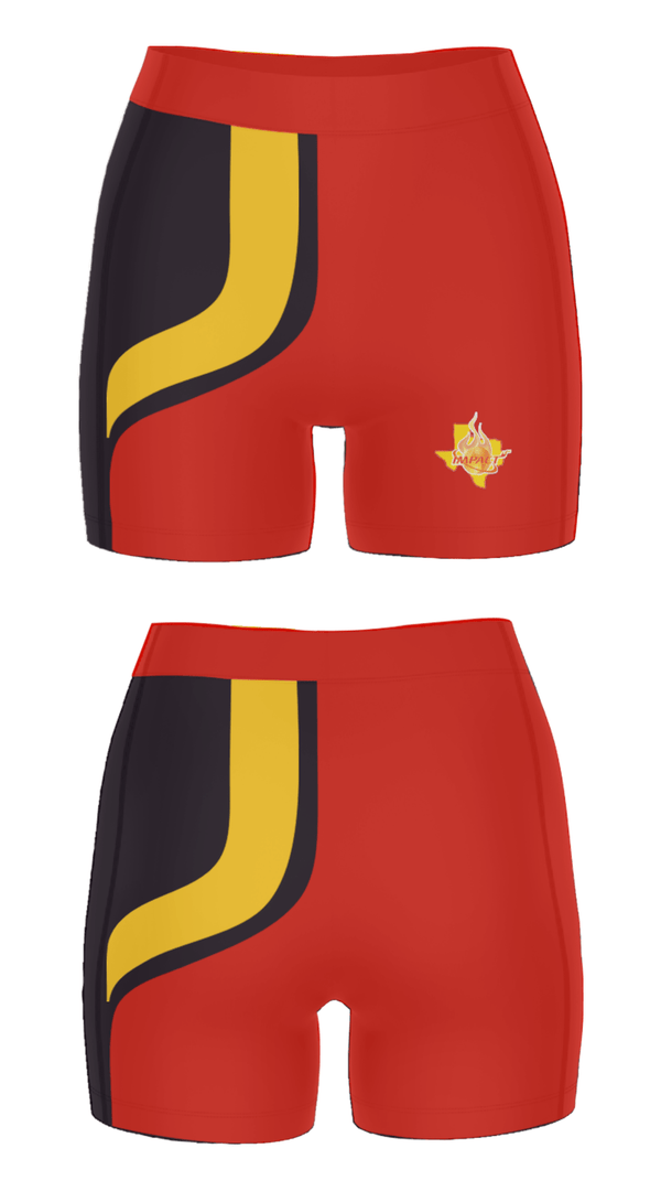 Women's Compression Shorts, Impact Sportz, Spirit Store, Teamtime, Team time, sublimation, custom sports apparel, team uniforms, spirit wear, spiritwear, sports uniforms, custom shirts, team store, custom team store, fundraiser sports, apparel fundraiser