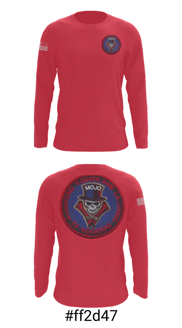 Long Sleeve Performance Shirt, 1-244th AASF, National Guard, Teamtime, Team time, sublimation, custom sports apparel, team uniforms, spirit wear, spiritwear, sports uniforms, custom shirts, team store, custom team store, fundraiser sports, apparel fundraiser