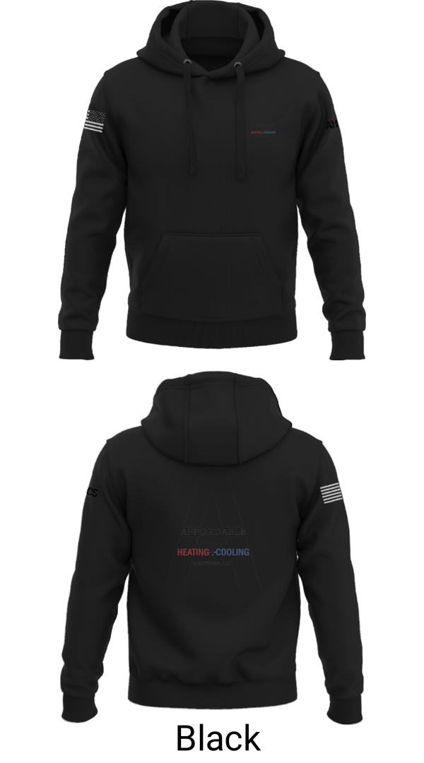 Hoodie, Affordable Heating & Cooling Solutions, LLC., , Teamtime, Team time, sublimation, custom sports apparel, team uniforms, spirit wear, spiritwear, sports uniforms, custom shirts, team store, custom team store, fundraiser sports, apparel fundraiser